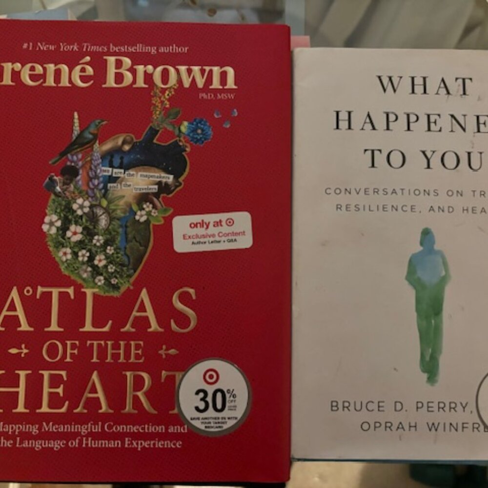 Brene Brown Atlas of the Heart and Oprah Winfrey What Happened to You